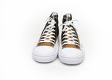 Signature Hightop Brown Sneakers for Mens and Women