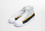 Signature Hightop White Sneaker For Men and Women