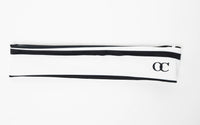 Signature Stripe Headband - White/Black