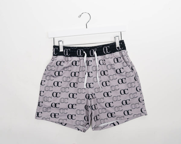 OC Galore Mid-Length Shorts - Gray